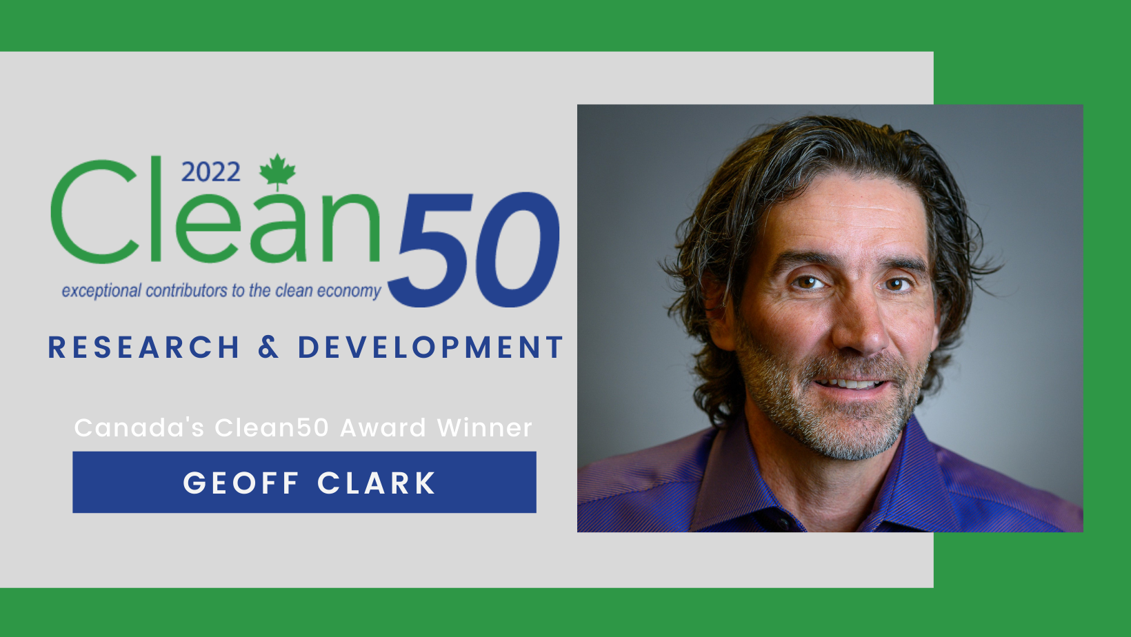 Clean50 2022 Honouree Geoff Clark